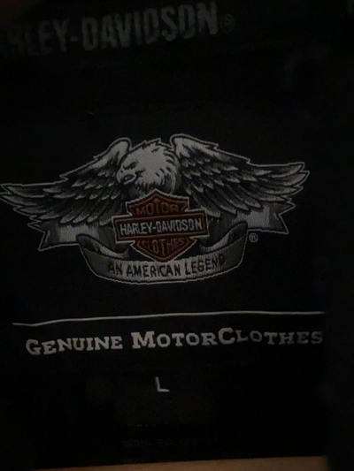 Harley Davidson 1/4 zip Sweatshirt - Large
